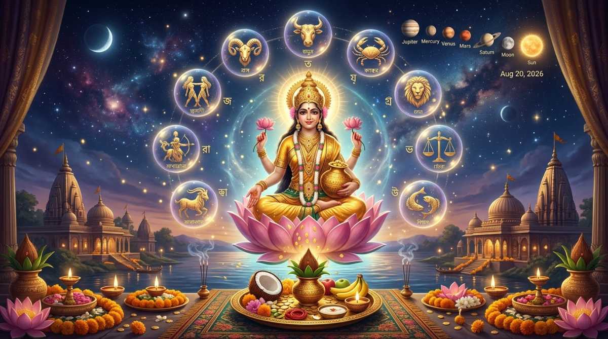 আজকের রাশিফল: লক্ষ্মী পূর্ণিমার অদৃশ্য কৃপায় কোন রাশির ঘরে আসছে বড় চমক?