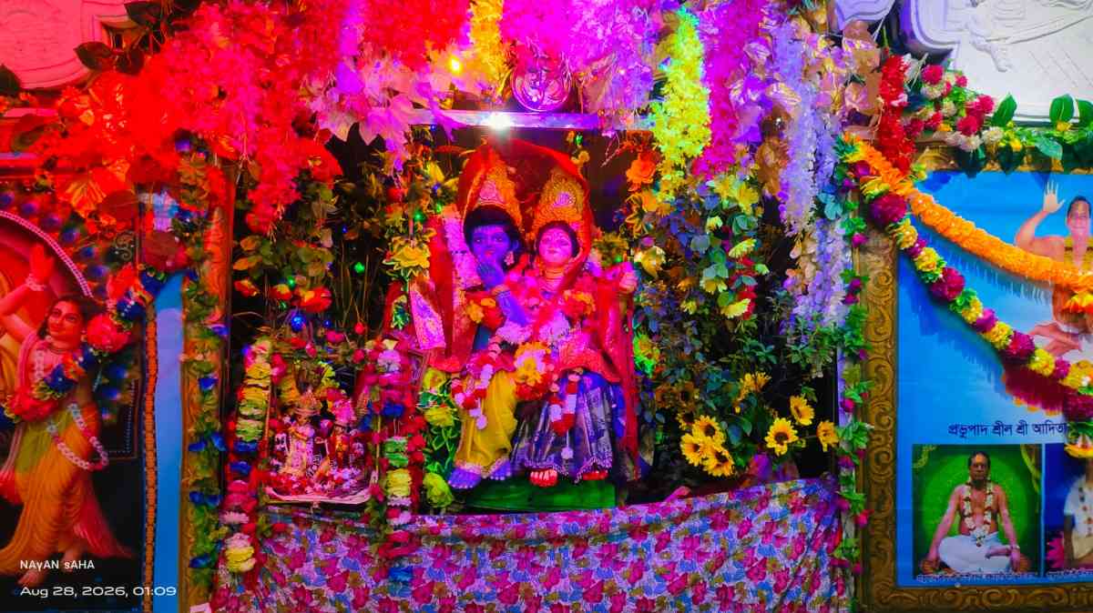 রাঙ্গুনিয়ায় ভক্তিময় পরিবেশে ঝুলনযাত্রা উৎসবের সমাপ্তি