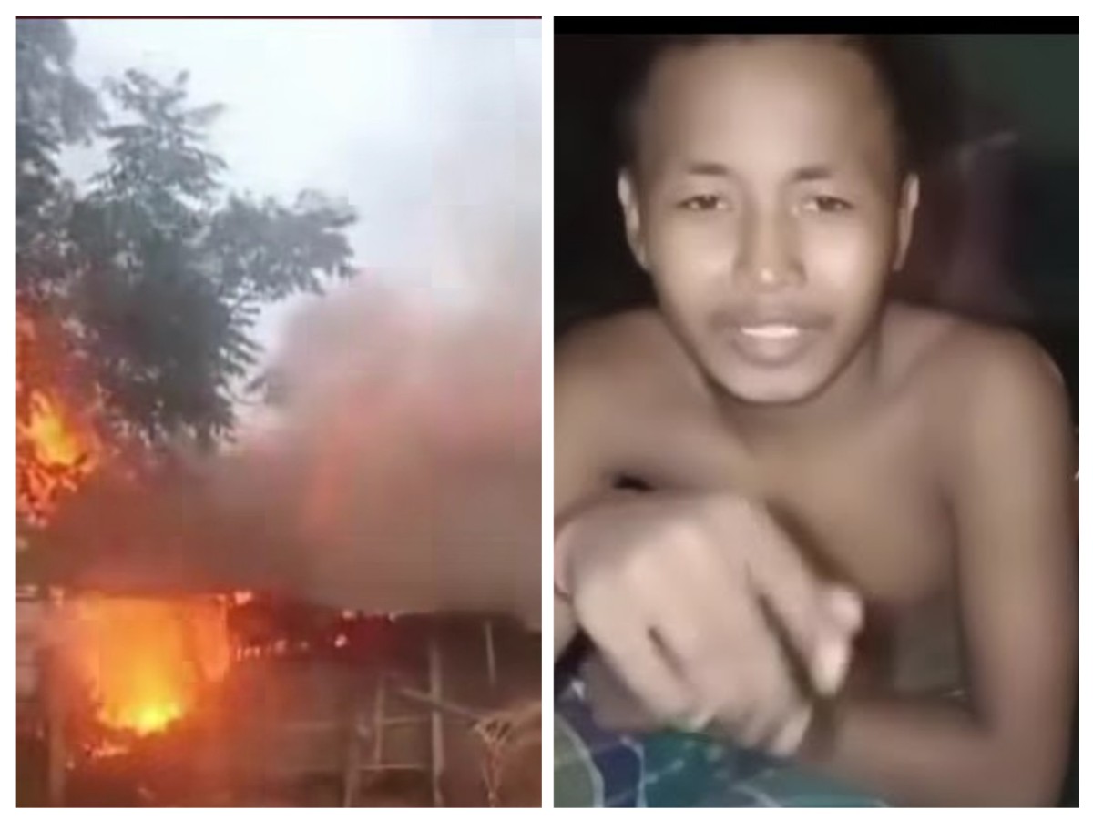 ঠাকুরগাঁওয়ে হিন্দু পরিবারের বাড়িতে হামলা চালিয়ে লুটপাট ও অগ্নিসংযোগ