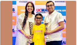 কানাডায় ইউসিএমএএস ‘গ্র্যান্ড চ্যাম্পিয়ন’ বাংলাদেশি শিক্ষার্থী কুশল সাহা