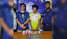 পাবনায় শ্রী শ্রী ঠাকুর অনুকূল চন্দ্র আশ্রমের দানবাক্স ভেঙে চুরি, টাকা উদ্ধারসহ গ্রেপ্তার