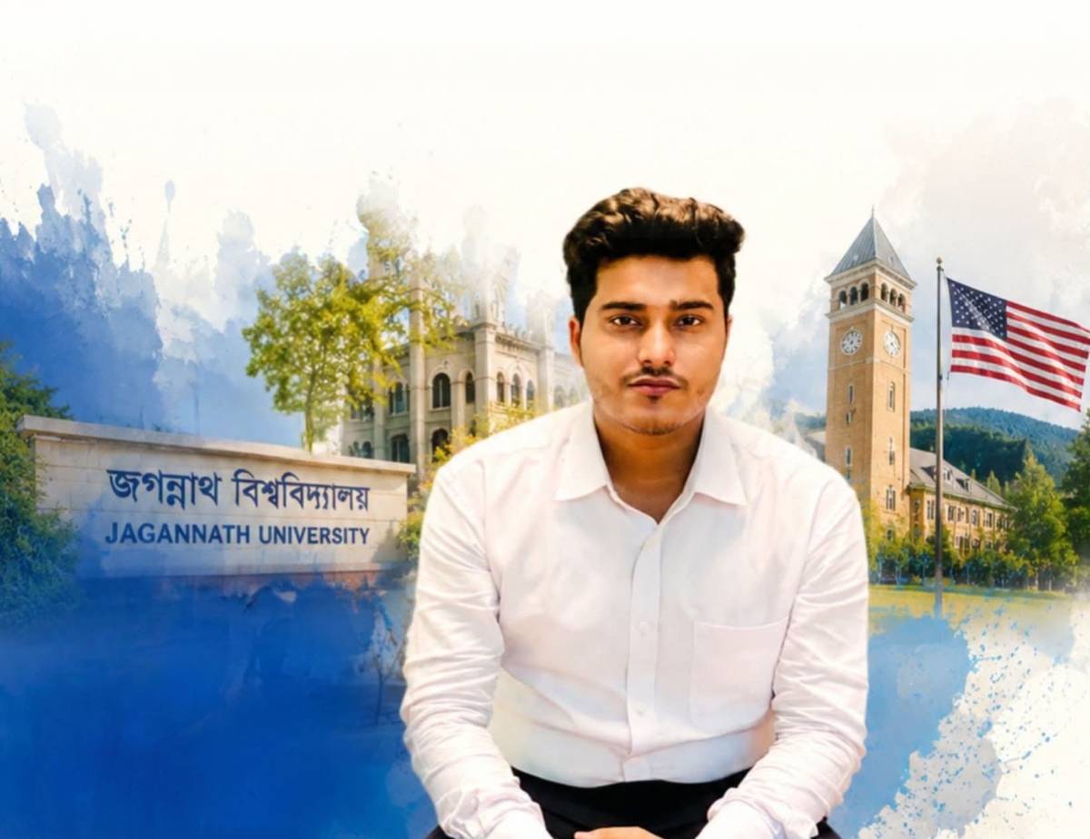 বাবাকে হারানোর শোক পেরিয়ে যুক্তরাষ্ট্রে ফুল-ফান্ডেড পিএইচডির সুযোগ পেলেন সজীব চন্দ্র