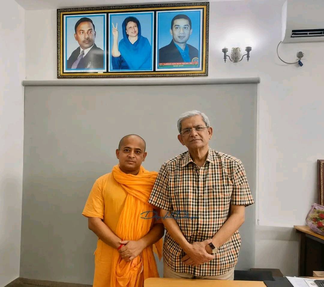 রাজনৈতিক প্রতিহিংসার ভুক্তভোগী রাষ্ট্রপতি কি দেবেন চিন্ময় প্রভুকে ন্যায়বিচার?