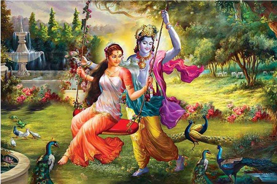আজ থেকে শুরু রাধা-কৃষ্ণের প্রেমের উৎসব ঝুলন যাত্রা